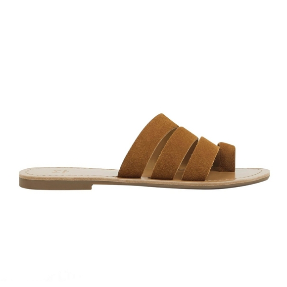 Soft Suede Marc Fisher LTD Slide Sandals - Picture 4 of 8